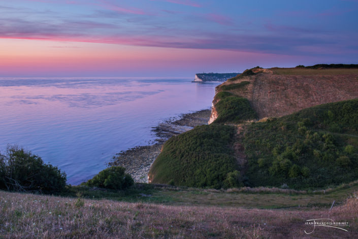 Coucher de soleil sur Saint-Léonard