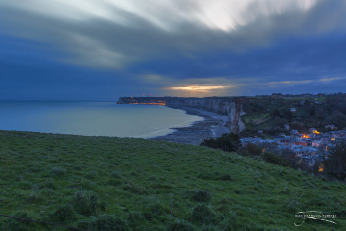 Photographie Paysage Normand - Lever de soleil Yport