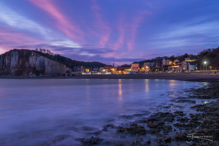 Photographie Paysage Normand - Lever de soleil Yport