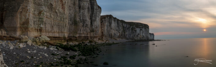 fin de journée sur yport