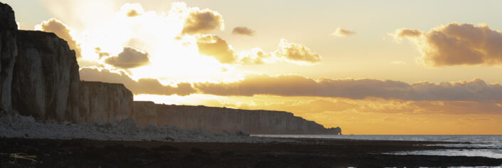 Photographie Galerie Net Horizon, Côte d'Albâtre, Vaucottes au crépuscule, Normandie